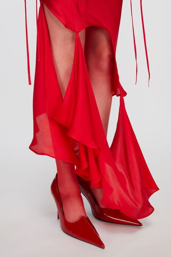 (image for) Unique Advantage Silk cut-out skirt